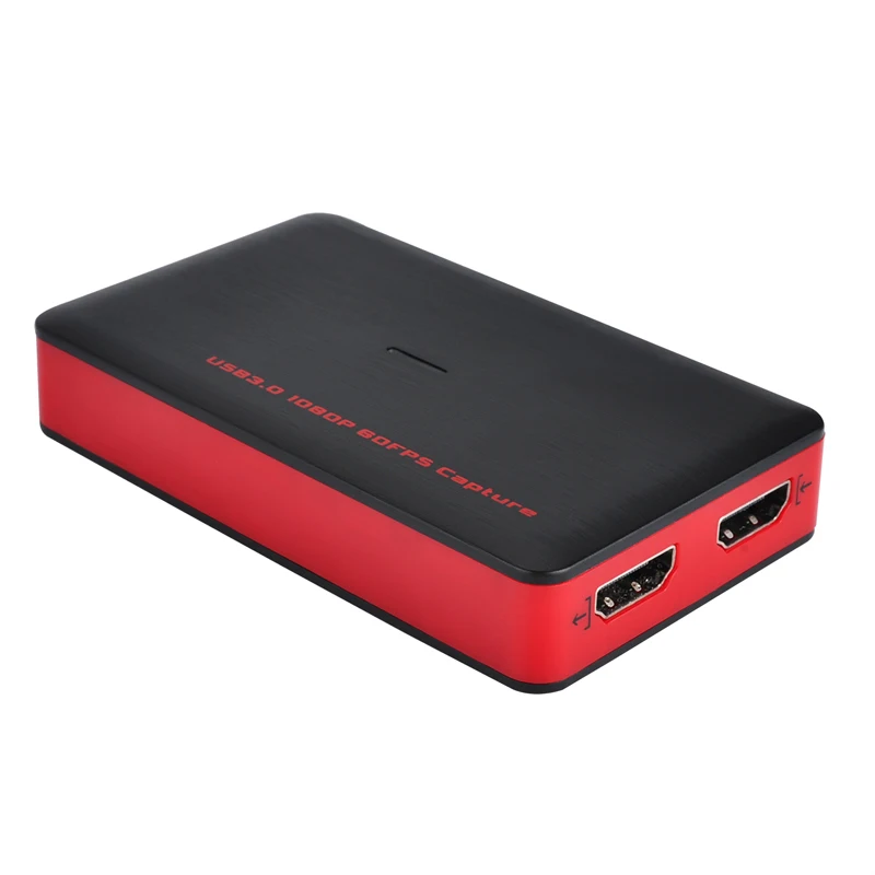 USB3.0 Vide1080P 60fps Video to PC or Live Steaming to Youtube with HDMI Output, HDMI to USB3.0 Capture Card Grabber