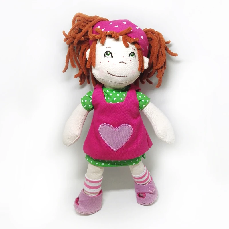 free shipping High quality baby to sleep soft handmade dolls children comfort soft toys cloth doll baby doll gift girl 30cm