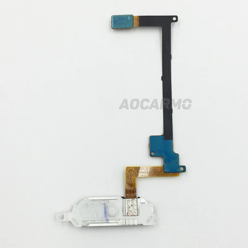 Aocarmo Home Button Fingerprint Flex Cable Replacement White/Black/Gold/Pink For Samsung Galaxy Note4 N910/N910A/N910T/N91