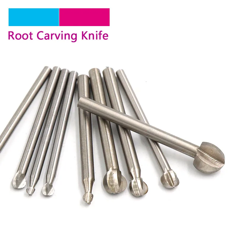1pc 3-10mm White Steel Wood Milling Cutter Woodworking Root Carving Electric Tools Rotary Accessories Dremel Drilling Bit Carved