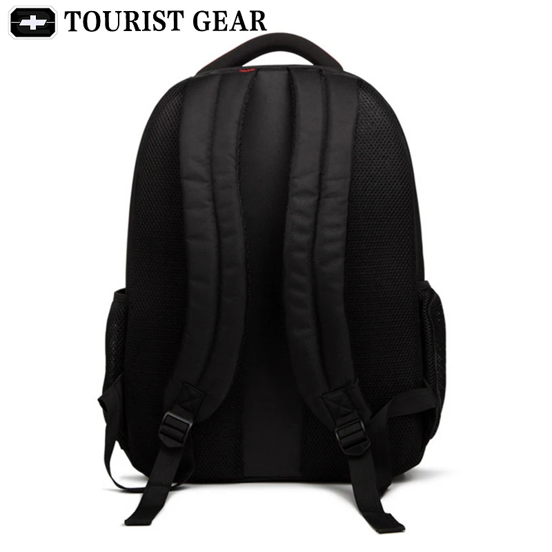 black bagpack men 2019 mochila swiss backpack Travel rugzak TOURIST GEAR 15.6 inch laptop business backpack men sac a dos homme