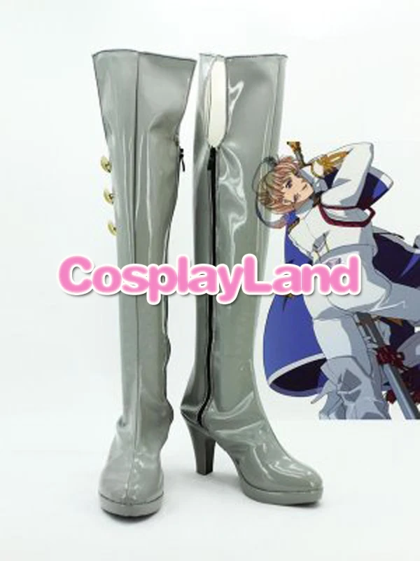 

Customize Boots Macorss Frontier Cosplay Sheryl Nome Long Coplay Shoes Cosplay Costume Anime Party Shoes