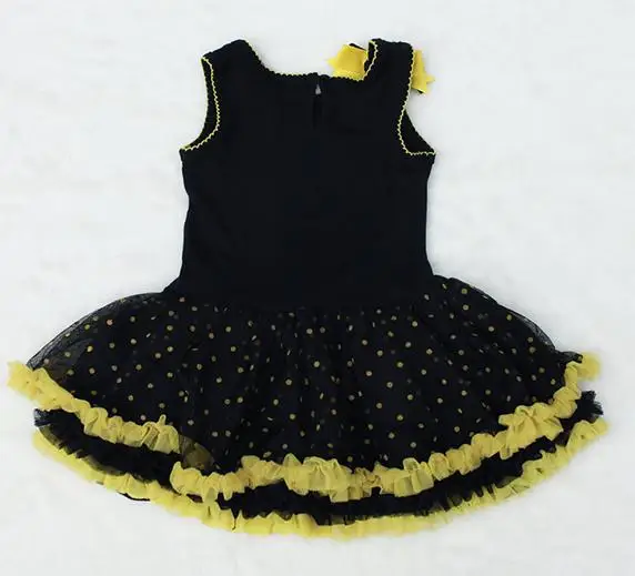 Bees Baby Girls Dresses TUTU Dress Cute Baby Girl clothes Baptism dress gowns newborn baby girl summer clothing