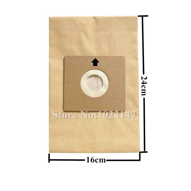 10 pieces/lot Vacuum Cleaner Parts Paper Dust Bags Filter Bag replacement for Nilfisk Coupe Neo Bravo P12 etc.