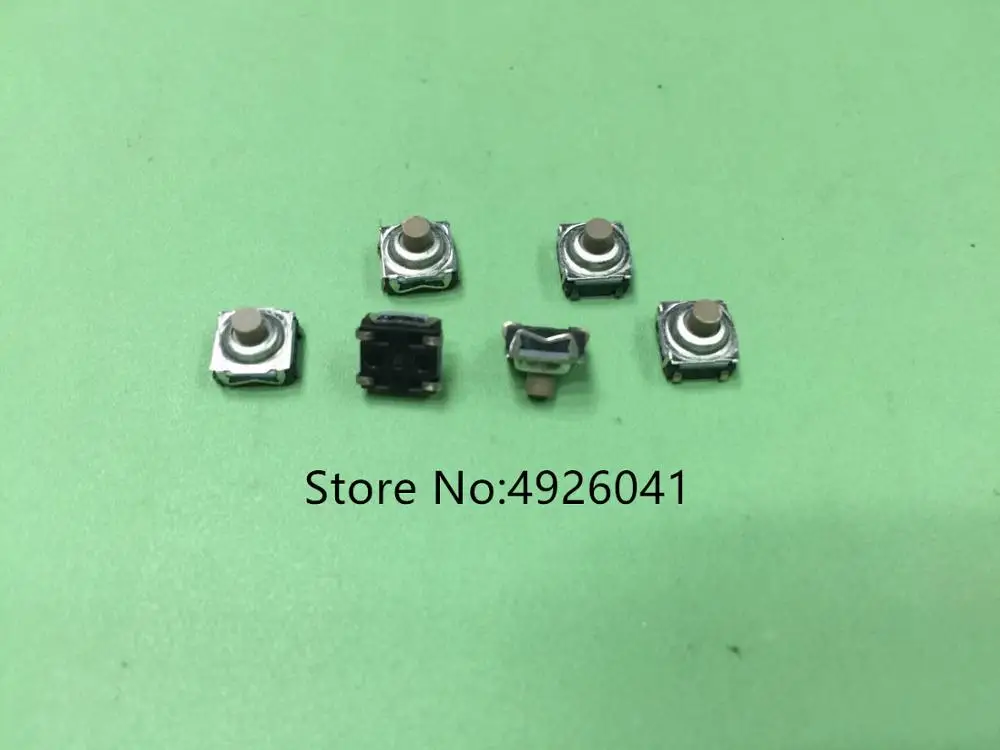 5PCS 7*7*5.5 patch waterproof 4 foot switch KSC521GLFS KSC521G high quality long life