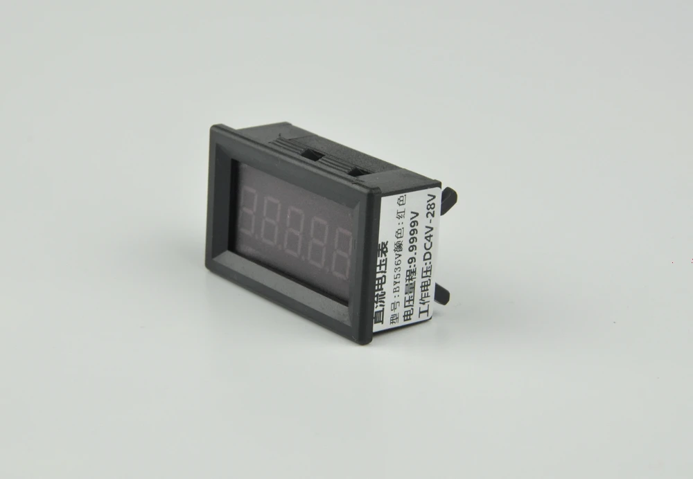 GWUNW DC digital voltmeter  BY536V 9.9999(10V) 5 bit high precision Voltage Tester Meter