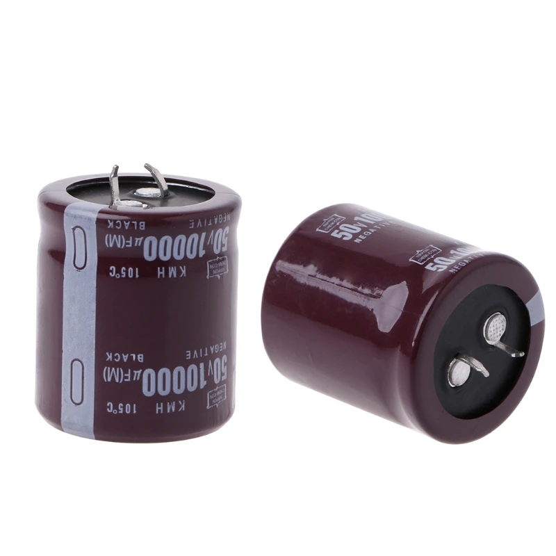 10000uF 50V 105Celsius Power Electrolytic Capacitor Snap Fit Snap In