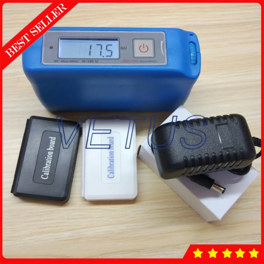 60 درجة العالمي لمعان متر مع JND-A60 0.5GU دقة سطح تنظيف Glossmeter Vancometer اختبار