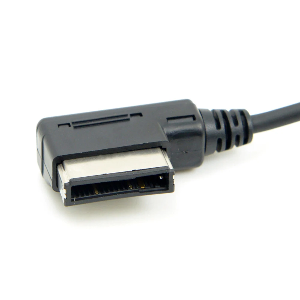 Black Music Interface AMI MMI to 3.5mm Audio AUX Cable for VW and Audi A3 A4 A5 A6 A8 Q3 Q5 Q7 Car MP3 Player view 6