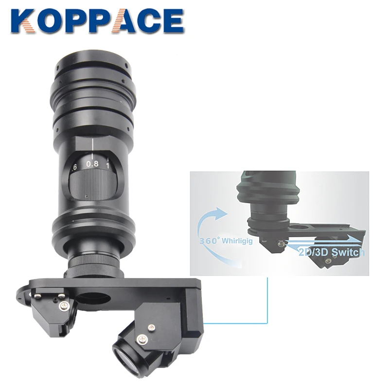 KOPPACE 20X-150X 2 MP Autofocus Microscope HD 3D video Microscope 2D and 3D Free Switching Microscope can take and Record Video