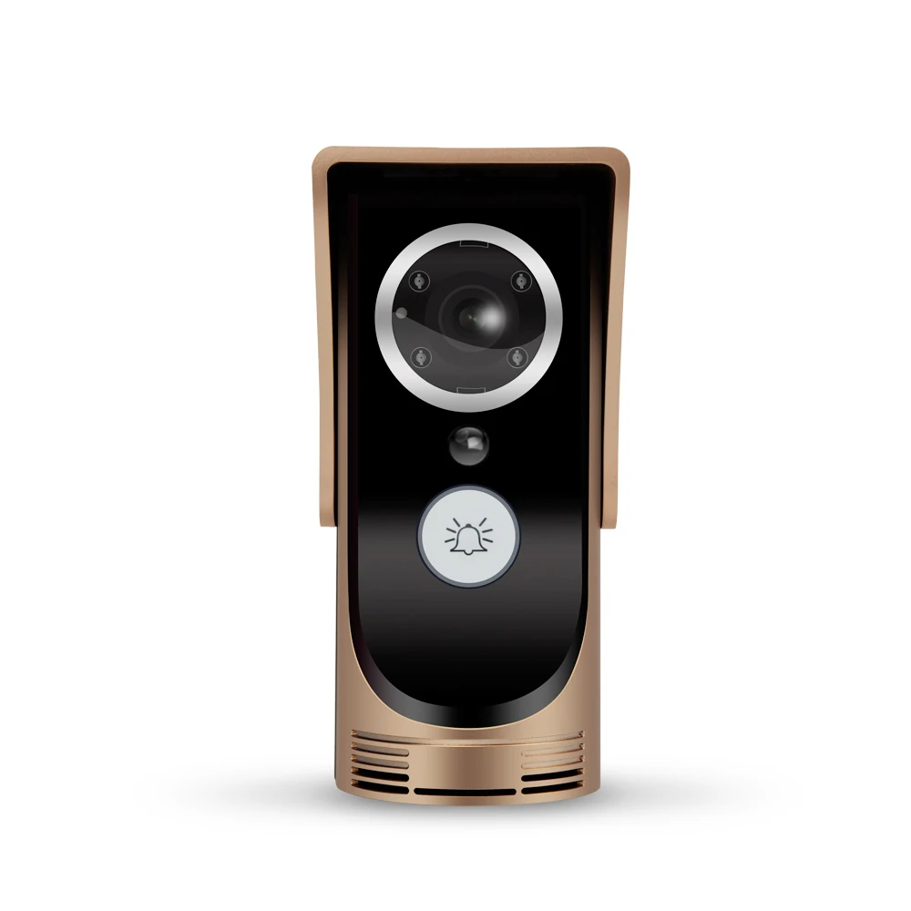 (1 Set) Door Intercom Support Andriod IOS Application Control Photo Video WIFI Door phone Wireless Doorbell PIR Sensor Alarm