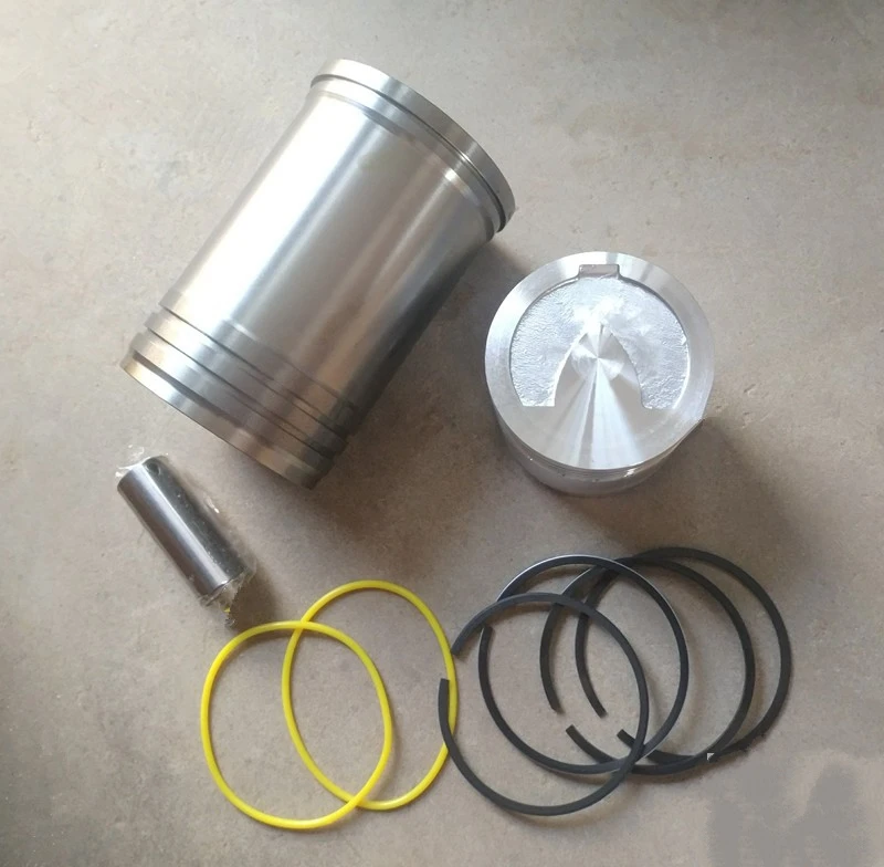 Top Quality! Cylinder Liner/Sleeve+Piston Kit(6 PC Kit)for R190 Swirl Chamber Type 4 Stroke Small Water Cooled Diesel Engine