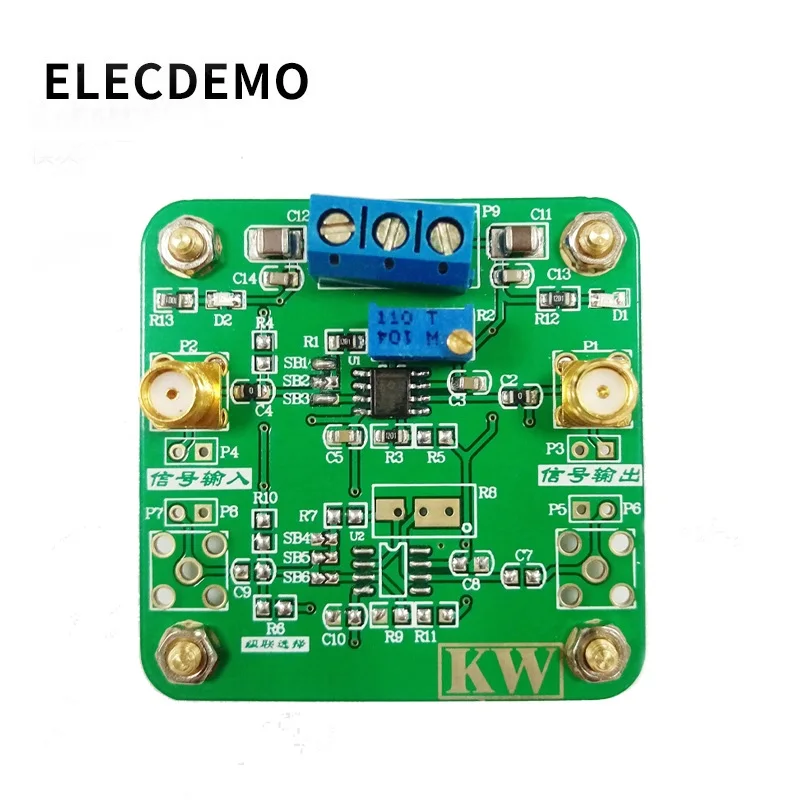 THS4001 Module Dual High Frequency Operational Amplifier High Frequency Amplifier Function demo Board