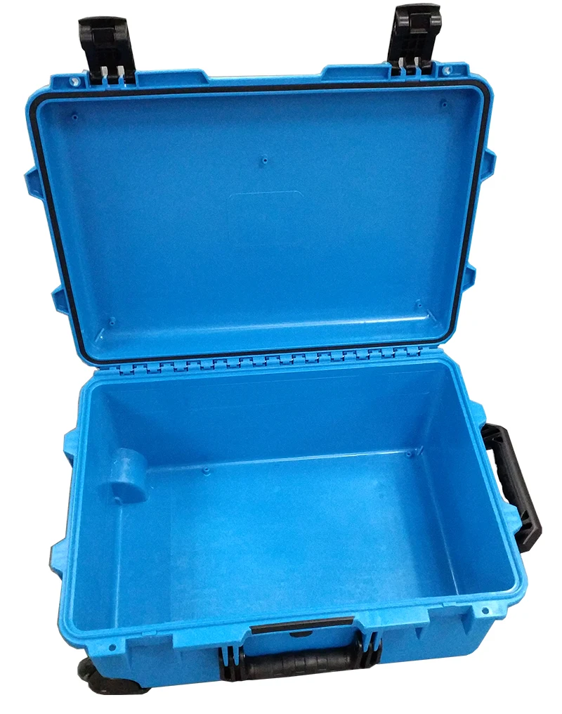 Tricases Factory New Beautiful Blue Color PP Hard Plastic Waterproof Shockproof Dustproof Equipment Case M2620