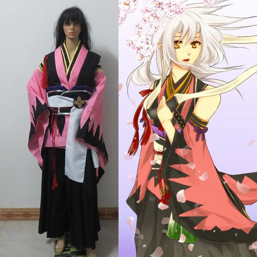 Custom made Chizuru Yukimura Hakuouki Shinsengumi Kitan Cosplay Costume