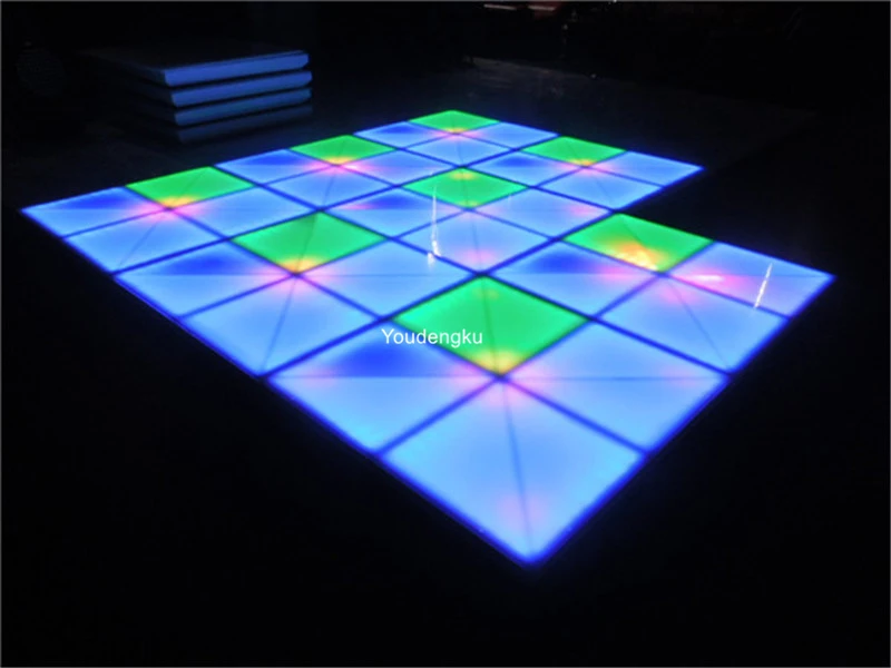 720pcs*5mm red blue green color led lamps wedding disco outdoor dmx 512 led dance floor lights