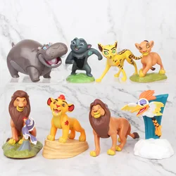 6-12pcs The Lion King Simba Nala Timon Model Figure PVC Action Figures Classic Toys Best Christmas Gifts Doll Toys for Children