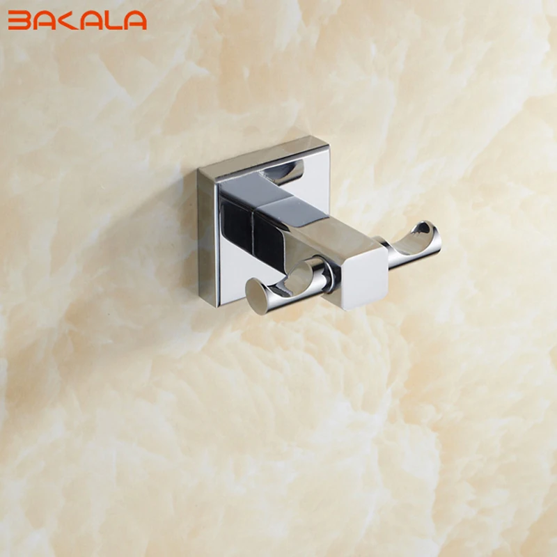 Free shipping BAKALA  Fashionable Wall hook Stainless Steel Towel rack BR-87015