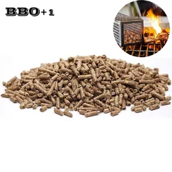 1LB 460g pellet di legno di mela BBQ aroma Chip specialità pezzo di legno per cucinare Barbecue fumatore Grill pancetta pesce carne strumento BBQ