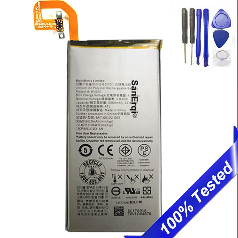 For BlackBerry Priv Mobile phone battery 3360mAh BAT-60122-003 For BlackBerry Battery