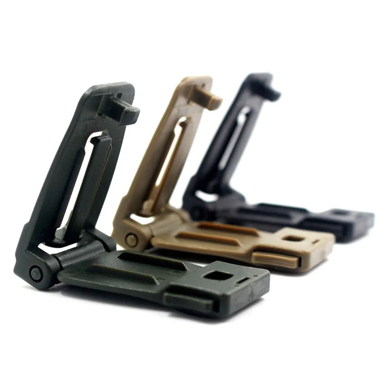 5PCS Backpack Fixed Hang Buckle Outdoor Army Fans Camping Equipment Tourism Portable Tool Ribbon Connection Clip Accessories