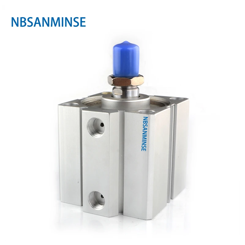 SDA With Magnet  Bore 50mm Compact Cylinder AirTAC Type Double Acting Cylinder Pneumatic Parts Automation Parts NBSANMINSE