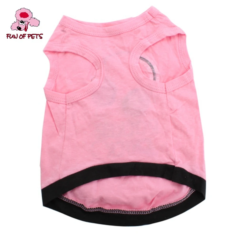 Lovely Pets Vests Rocker Chick Style Shirt Dog Clothes For Dogs (pink, Multiple Sizes Available)