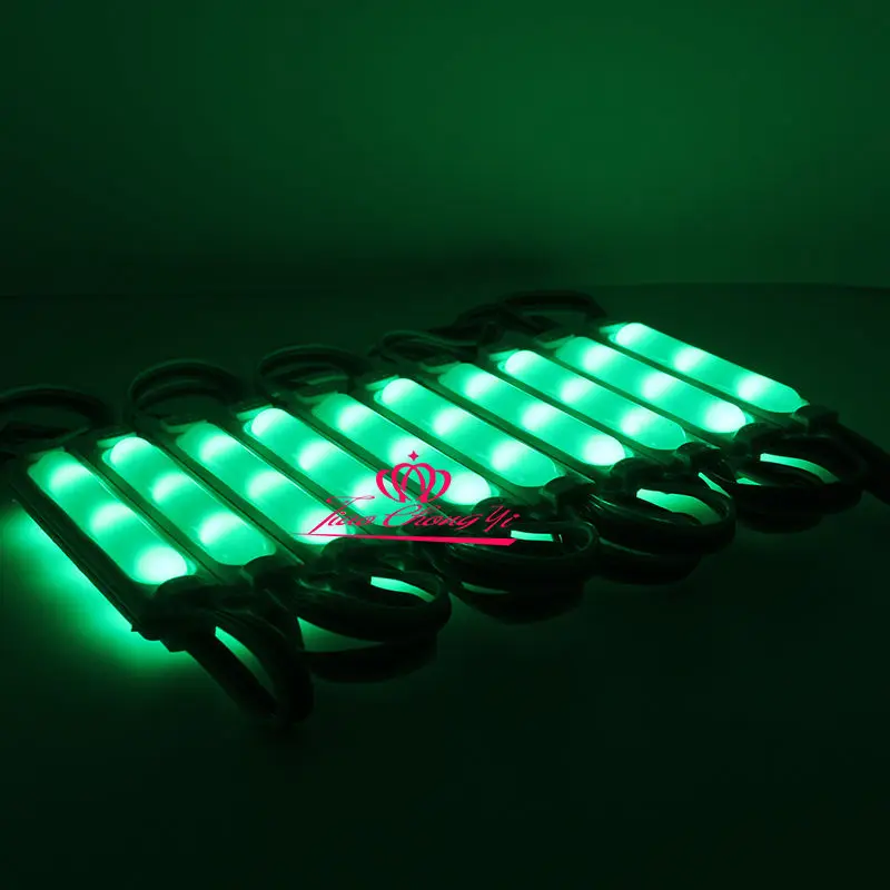 5730 9LED COB LED 160 degrees Module RGB DC12V IP67 waterproof lighting 100PCS