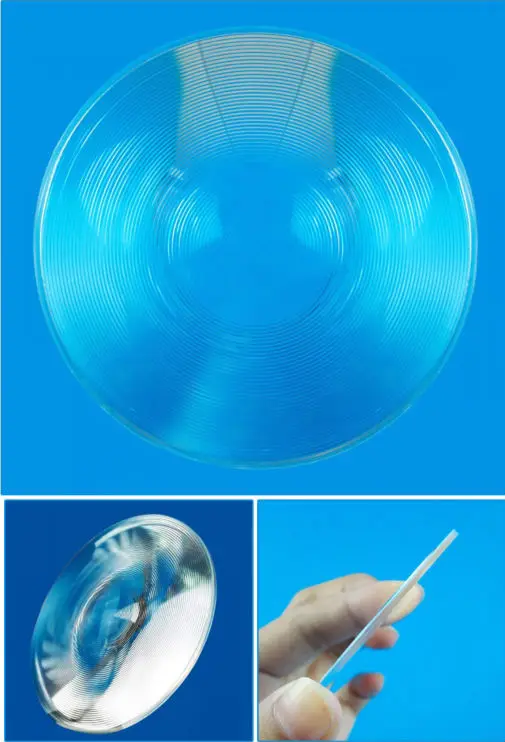 Factory made Diameter 147 mm FL 220MM PMMA  Fresnel lens