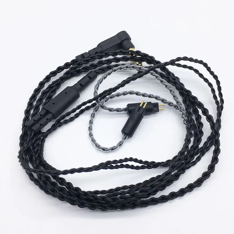 0.78 PIN 4 CELL ทองแดง core สายอัพเกรดที่กำหนดเองหูฟังพร้อมไมโครโฟนสำหรับ 1964 JH U16 สำหรับ Westone W4R UM3X ES3 ES5 TFZ ชุดหูฟัง