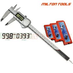 300mm 200mm 150mm IP67 Waterproof Digital Caliper Metal Housing Electronic Vernier Caliper gauge micrometer can work in water