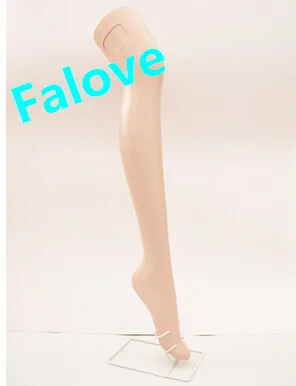 New Female Leg Mannequin Plastic Mannequin Leg Standing Long Stocking legging Hosiery Display