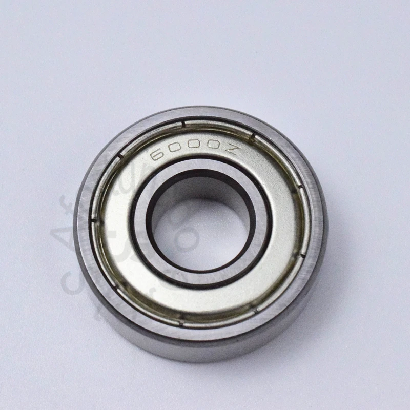 6000ZZ 10*26*8 (Mm) 1 Buah Bearing ABEC-5 6000 6000z 6000ZZ Chrome Steel Deep Groove Bearing