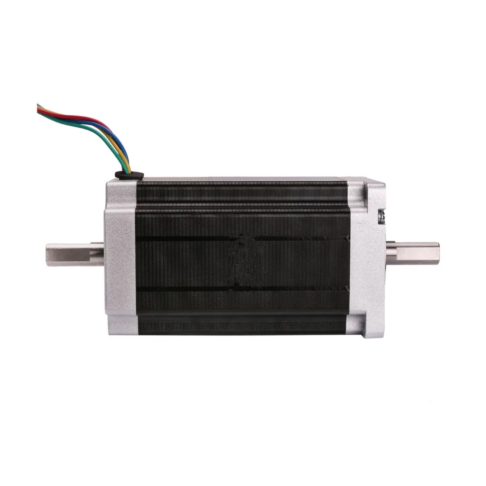 Power Motor! CNC Wantai Nema34 Stepper Motor 85BYGH450C-012B Dual Shaft 1600oz-in 151mm 3.5A CE ROHS ISO USA CA UK DE JP AU Free