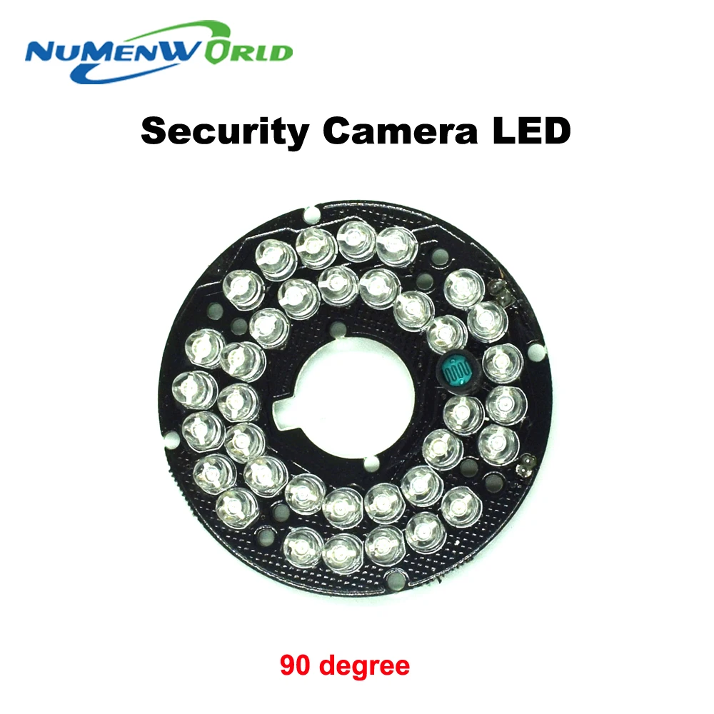 IR LED board CCTV 36 LED IR Leds Infrared Board 90 degree for dome Security Camera 60 diameter Assembly IP camera Free Shipping