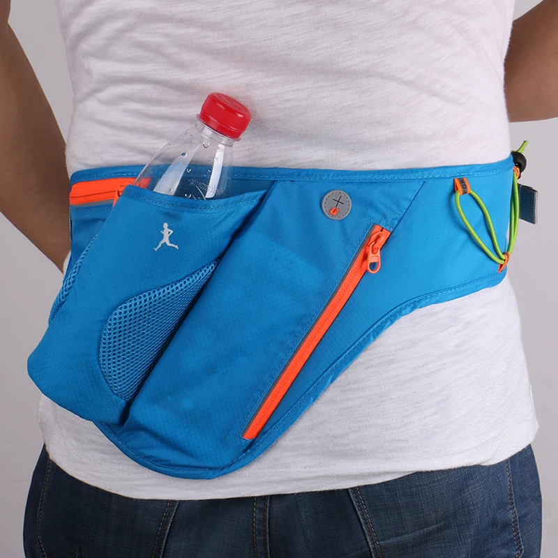 Borsa da corsa sport donna marsupio uomo marsupio borsa tasca per cellulare palestra ciclismo escursionismo passeggiata con borse per bottiglie