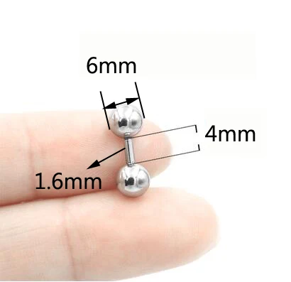Stainless Steel Captive Bead Hoop Ring