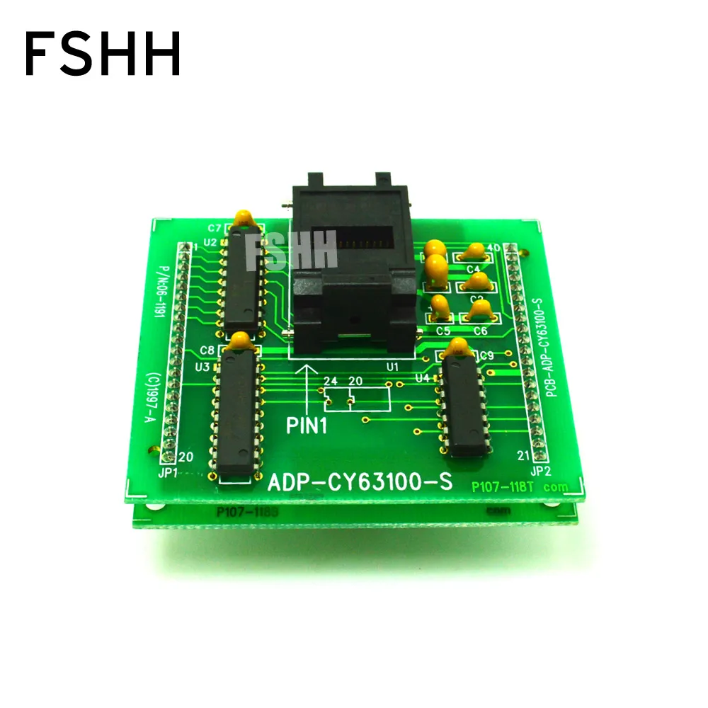 ADP-CY63100-S sop28 إلى dip40 مبرمج مبرمج محول محول لل ALL-11 IC51-0282-334-1 اختبار المقبس