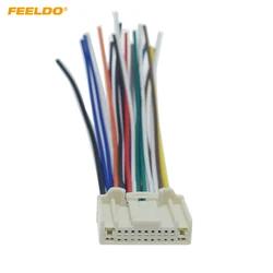 FEELDO Car 20Pin Stereo Wiring Harness Adapter For Nissan/Subaru/Infiniti OEM Factory CD/DVD Audio Wire Plug #HQ3995
