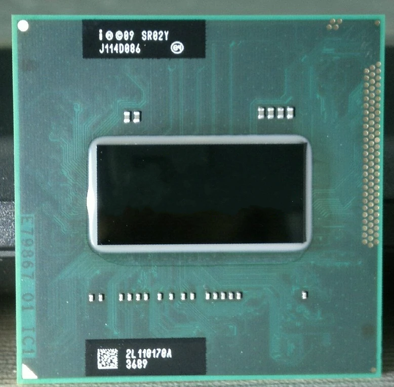 ¡Vaya! Procesador de CPU móvil Intel Core i7-2630QM 2GHz 6MB Socket G2 i7 2630QM SR02Y