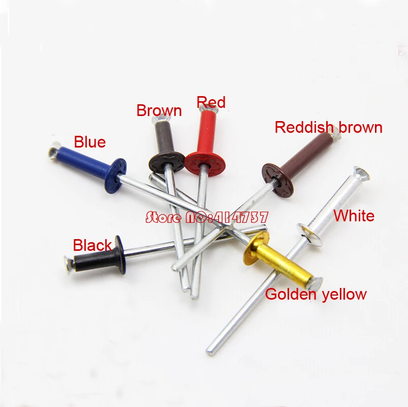 

Aluminum POP Rivets Colourful 3.2*13mm
