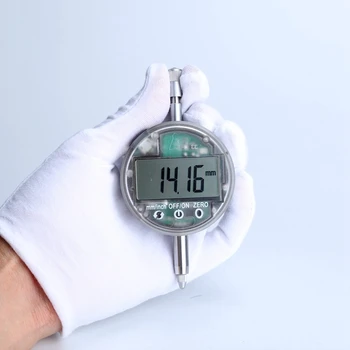 IP54 Oil proof Digital Micrometer 0.001mm Electronic i-battery Metric/Inch 0-12.7mm/ 0.5" Touch Switch Dial Indicator Gauge Meter