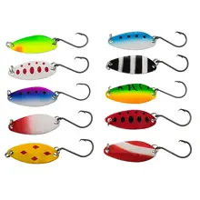 10pcs Fishing Spoon Lure #3