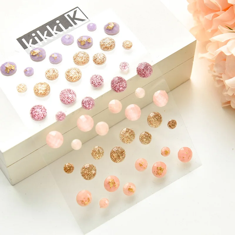 KSCRAFT kolorowe zraszacze cukru samoprzylepne naklejki z żywicy kropki do scrapbookingu/rzemiosła DIY/ozdoby do robienia kartek