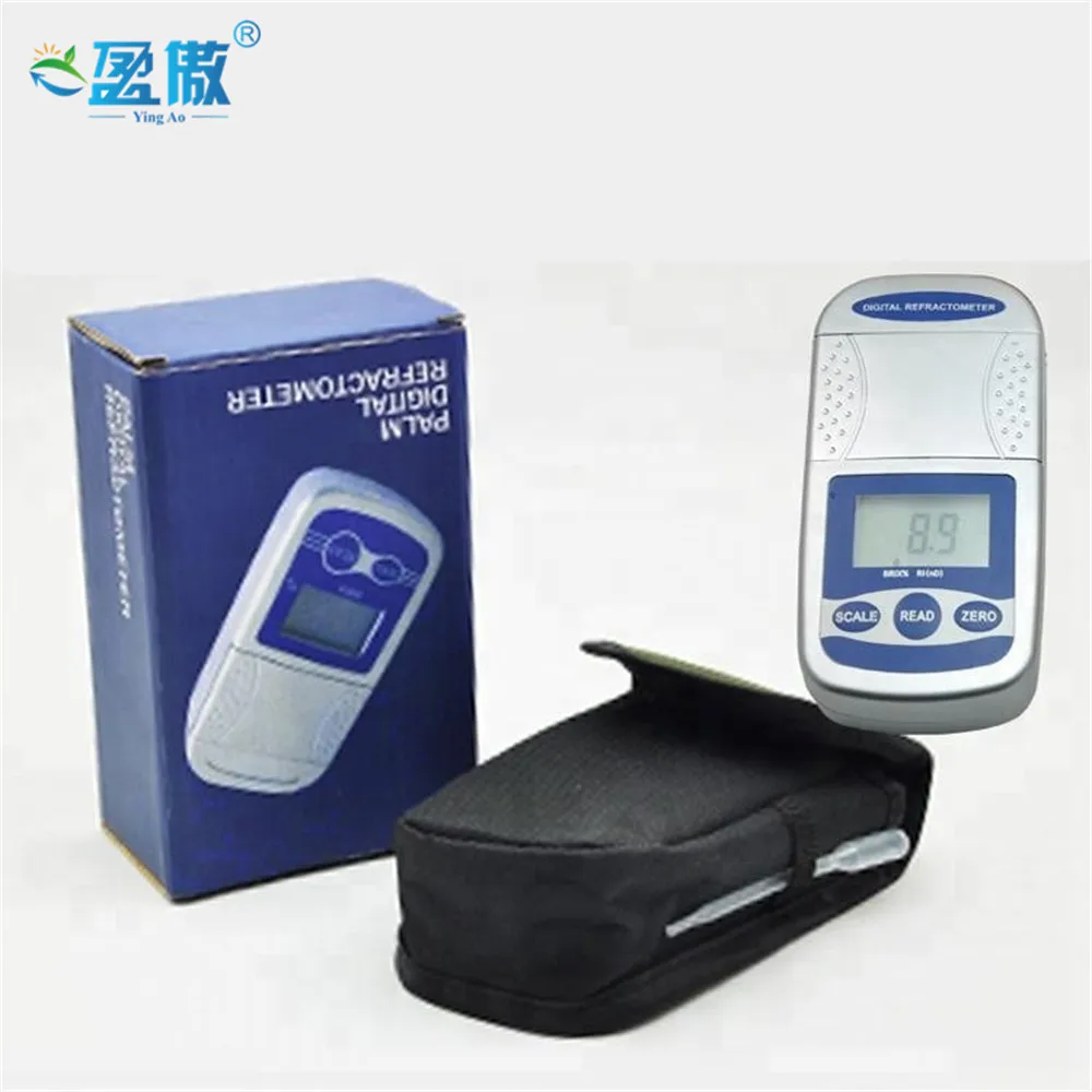 Digital display freezing point meter ethylene glycol propylene concentration meter antifreeze coolant battery liquid refractive