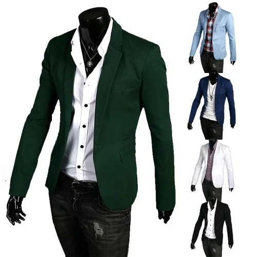 Mens Wedding Suit Male fashion button Blazers Slim Fit Suits Men Costume Business Formal Classic dropshipping top coat