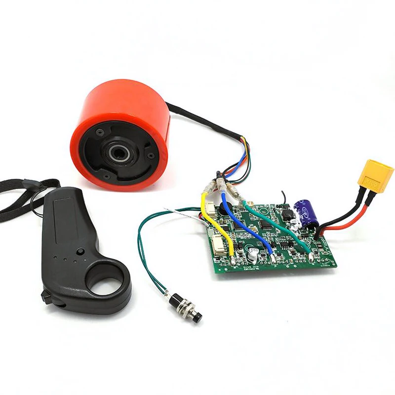 

Electric Skateboard Single drive Hub Motor Kit 70mm 150W motor with wireless 2.4G remote control