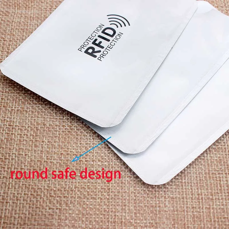 Porte-cartes anti-RFID, blocage NDavid, lecteur, serrure, carte d'identité, étui de protection, métal, étui pour carte de crédit, infraction, le plus récent