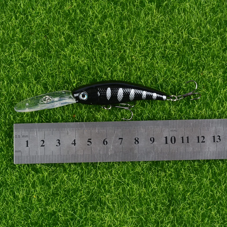 LINGYUE New Arrival 1PCS Fishing Minnow Hard Wobbler 10cm/9g Plastic Crankbait Fish Artificial Bait Bass Pike Crank Lure