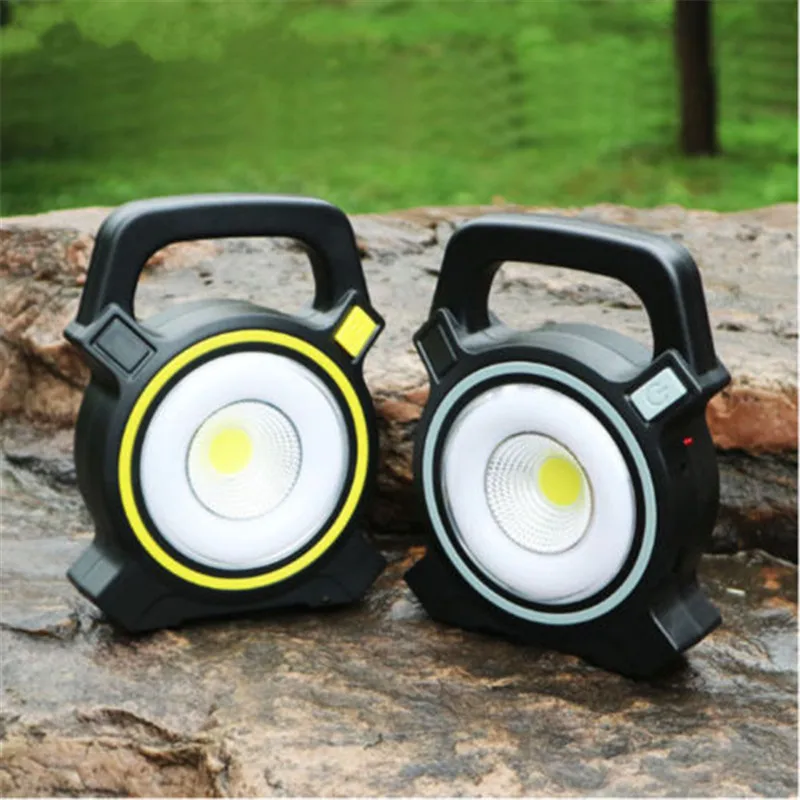 Rechargeable 30W COB LED Portable Flood Light| Outdoor Garden Work Spot Lamp USB